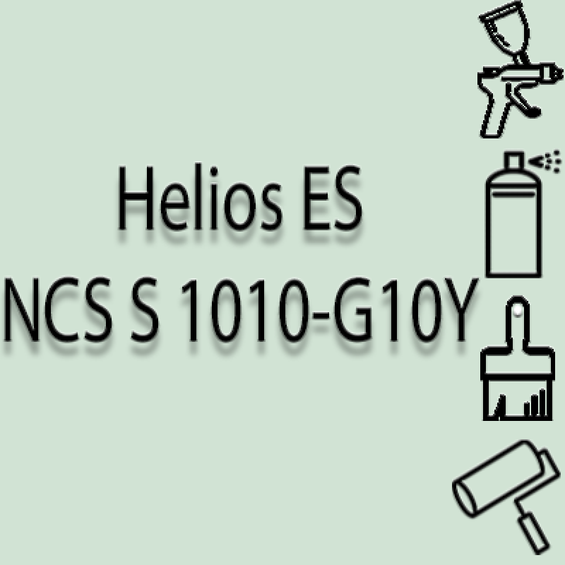 NCS S 1010-G10Y глянцева 1К швидкосохнуча антикорозійна емаль Helios ES - 1л