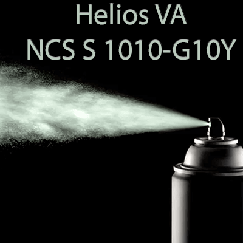 NCS S 1010-G10Y аерозольна антикорозійна глянцева грунт-емаль (вініл-акрилова) HELIOS VA - 400м