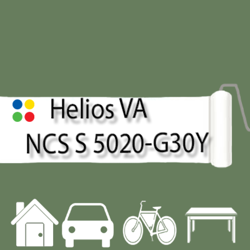 NCS S 5020-G30Y антикорозійна глянцева грунт-емаль (вініл-акрилова) HELIOS VA - 1л