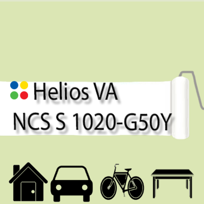 NCS S 1020-G50Y антикорозійна глянцева грунт-емаль (вініл-акрилова) HELIOS VA - 1л