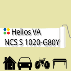 NCS S 1020-80Y антикорозійна глянцева грунт-емаль (вініл-акрилова) HELIOS VA - 1л