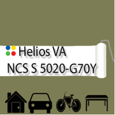 NCS S 5020-G70Y антикорозійна глянцева грунт-емаль (вініл-акрилова) HELIOS VA - 1л