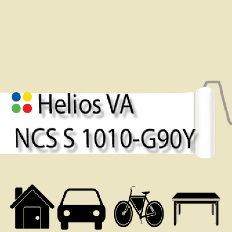 NCS S 1010-G90Y антикорозійна глянцева грунт-емаль (вініл-акрилова) HELIOS VA - 1л
