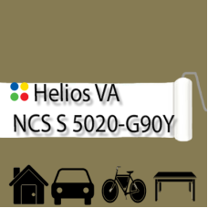 NCS S 5020-G90Y антикорозійна глянцева грунт-емаль (вініл-акрилова) HELIOS VA - 1л