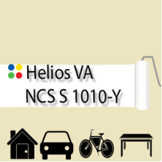 NCS S 1010-Y антикорозійна глянцева грунт-емаль (вініл-акрилова) HELIOS VA - 1л