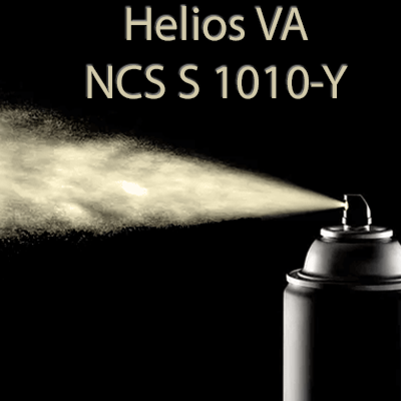 NCS S 1010-Y аерозольна антикорозійна глянцева грунт-емаль (вініл-акрилова) HELIOS VA - 400м