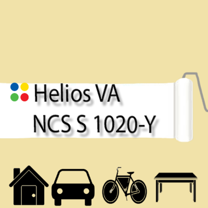 NCS S 1020-Y антикорозійна глянцева грунт-емаль (вініл-акрилова) HELIOS VA - 1л