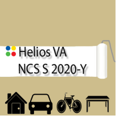 NCS S 2020-Y антикорозійна глянцева грунт-емаль (вініл-акрилова) HELIOS VA - 1л