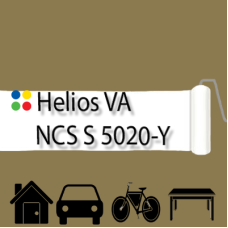 NCS S 5020-Y антикорозійна глянцева грунт-емаль (вініл-акрилова) HELIOS VA - 1л