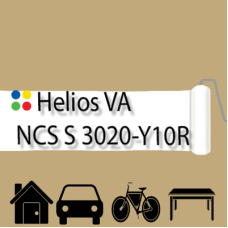 NCS S 3020-Y10R антикорозійна глянцева грунт-емаль (вініл-акрилова) HELIOS VA - 1л