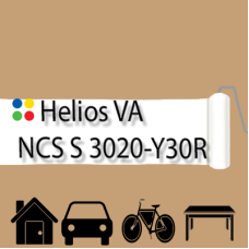 NCS S 3020-Y30R антикорозійна глянцева грунт-емаль (вініл-акрилова) HELIOS VA - 1л