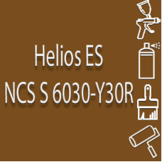 NCS S 6030-Y30R глянцева 1К швидкосохнуча антикорозійна емаль Helios ES - 1л