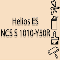 NCS S 1010-Y50R глянцева 1К швидкосохнуча антикорозійна емаль Helios ES - 1л