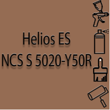 NCS S 5020-Y50R глянцева 1К швидкосохнуча антикорозійна емаль Helios ES - 1л