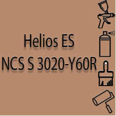 NCS S 3020-Y60R глянцева 1К швидкосохнуча антикорозійна емаль Helios ES - 1л