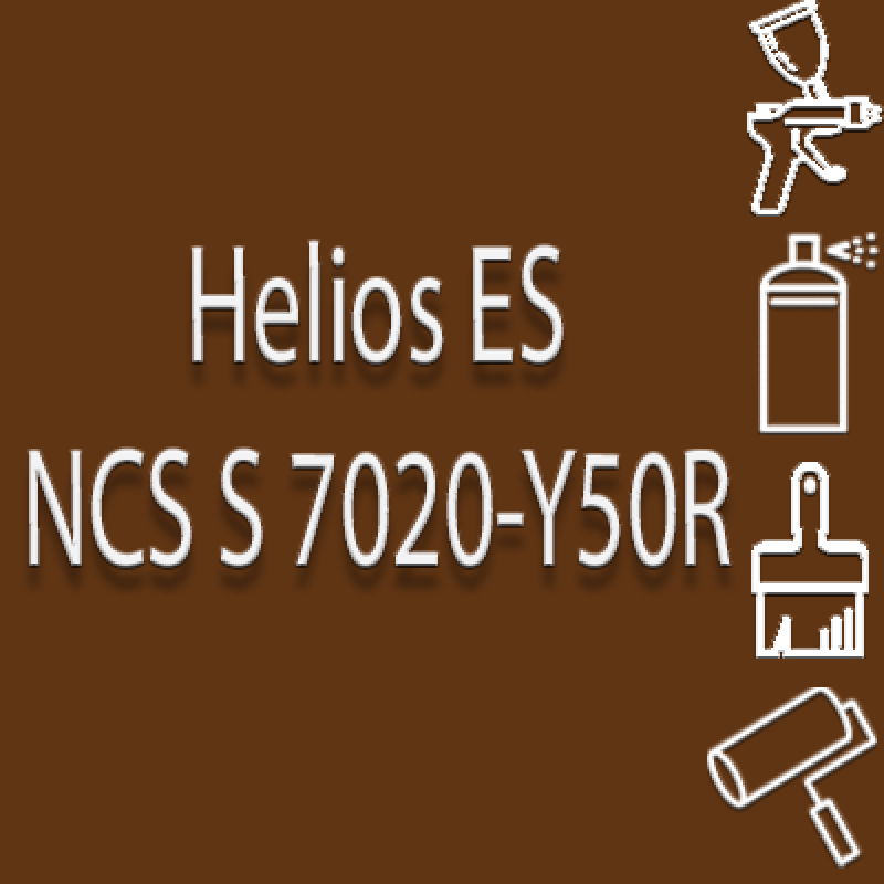 NCS S 7020-Y50R глянцева 1К швидкосохнуча антикорозійна емаль Helios ES - 1л