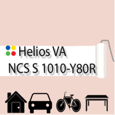 NCS S 1010-Y80R антикорозійна глянцева грунт-емаль (вініл-акрилова) HELIOS VA - 1л