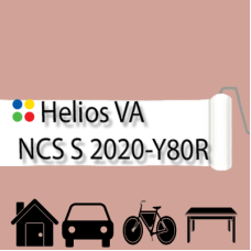 NCS S 2020-Y80R антикорозійна глянцева грунт-емаль (вініл-акрилова) HELIOS VA - 1л