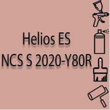 NCS S 2020-Y80R глянцева 1К швидкосохнуча антикорозійна емаль Helios ES - 1л