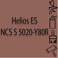 NCS S 5020-Y80R глянцева 1К швидкосохнуча антикорозійна емаль Helios ES - 1л