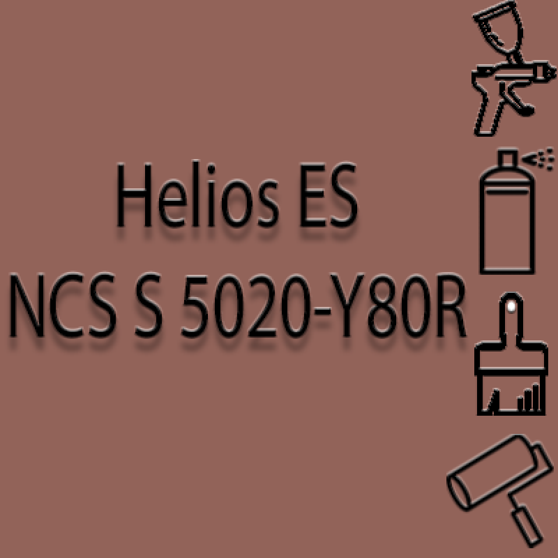 NCS S 5020-Y80R глянцева 1К швидкосохнуча антикорозійна емаль Helios ES - 1л