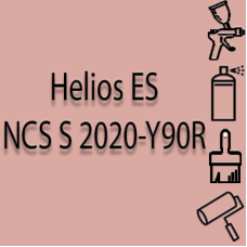 NCS S 2020-Y90R глянцева 1К швидкосохнуча антикорозійна емаль Helios ES - 1л