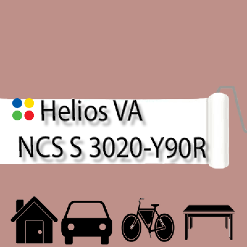 NCS S 3020-Y90R антикорозійна глянцева грунт-емаль (вініл-акрилова) HELIOS VA - 1л