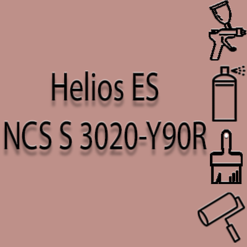 NCS S 3020-Y90R глянцева 1К швидкосохнуча антикорозійна емаль Helios ES - 1л