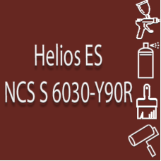 NCS S 6030-Y90R глянцева 1К швидкосохнуча антикорозійна емаль Helios ES - 1л