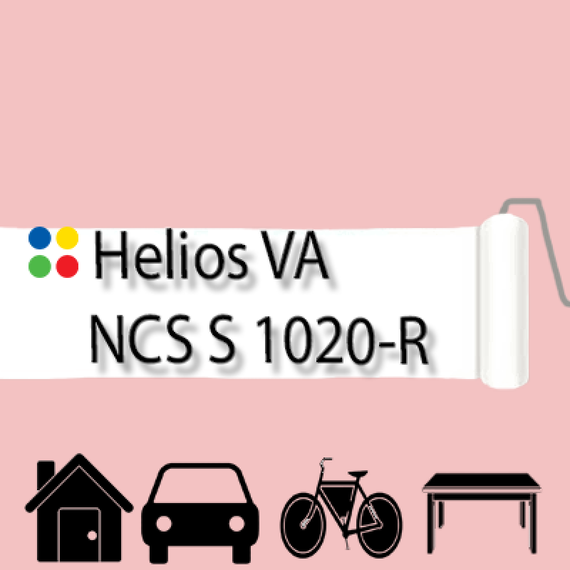 NCS S 1020-R антикорозійна глянцева грунт-емаль (вініл-акрилова) HELIOS VA - 1л
