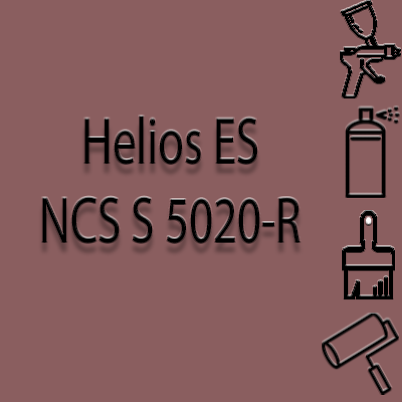 NCS S 5020-R глянцева 1К швидкосохнуча антикорозійна емаль Helios ES - 1л NCS S 5020-R глянцева 1К швидкосохнуча антикорозійна емаль Helios ES - 1л