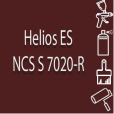 NCS S 7020-R глянцева 1К швидкосохнуча антикорозійна емаль Helios ES - 1л
