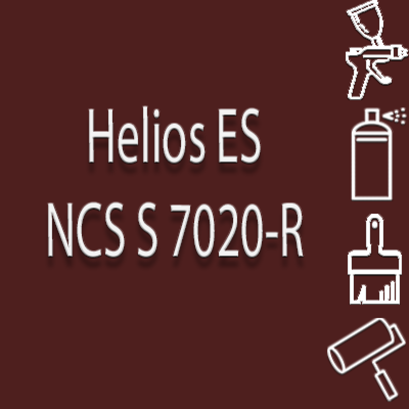 NCS S 7020-R глянцева 1К швидкосохнуча антикорозійна емаль Helios ES - 1л