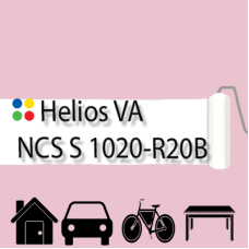 NCS S 1020-R20B антикорозійна глянцева грунт-емаль (вініл-акрилова) HELIOS VA - 1л