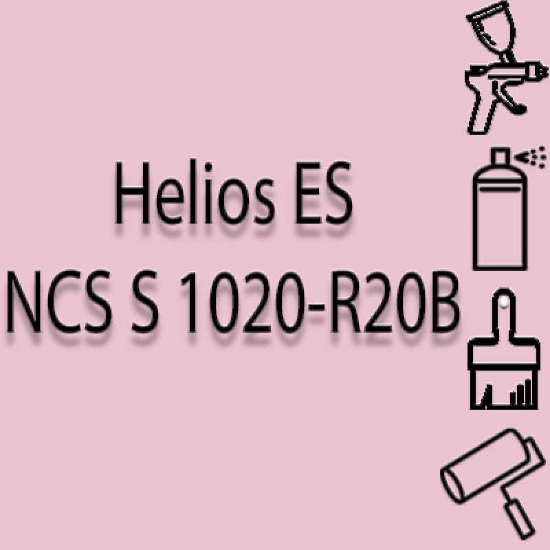 NCS S 1020-R20B глянцева 1К швидкосохнуча антикорозійна емаль Helios ES - 1л NCS S 1020-R20B глянцева 1К швидкосохнуча антикорозійна емаль Helios ES - 1л
