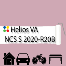 NCS S 2020-R20B антикорозійна глянцева грунт-емаль (вініл-акрилова) HELIOS VA - 1л