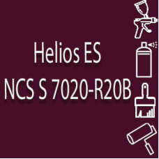NCS S 7020-R20B глянцева 1К швидкосохнуча антикорозійна емаль Helios ES - 1л