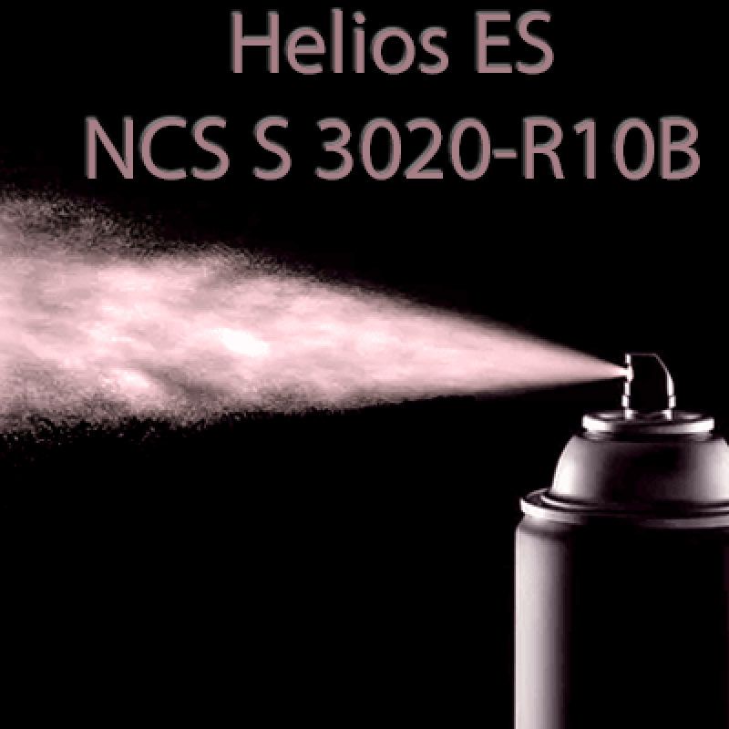 NCS S 3020-R10B аерозольна глянцева 1К швидкосохнуча антикорозійна емаль Helios ES - 400мл