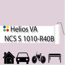 NCS S 1010-R40B антикорозійна глянцева грунт-емаль (вініл-акрилова) HELIOS VA - 1л