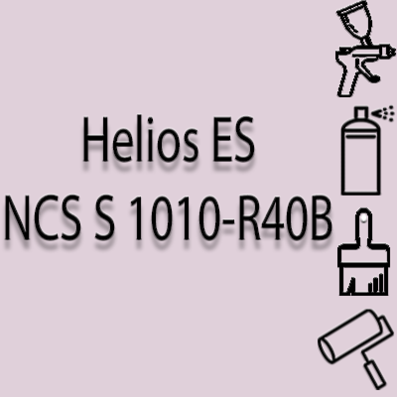 NCS S 1010-R40B глянцева 1К швидкосохнуча антикорозійна емаль Helios ES - 1л