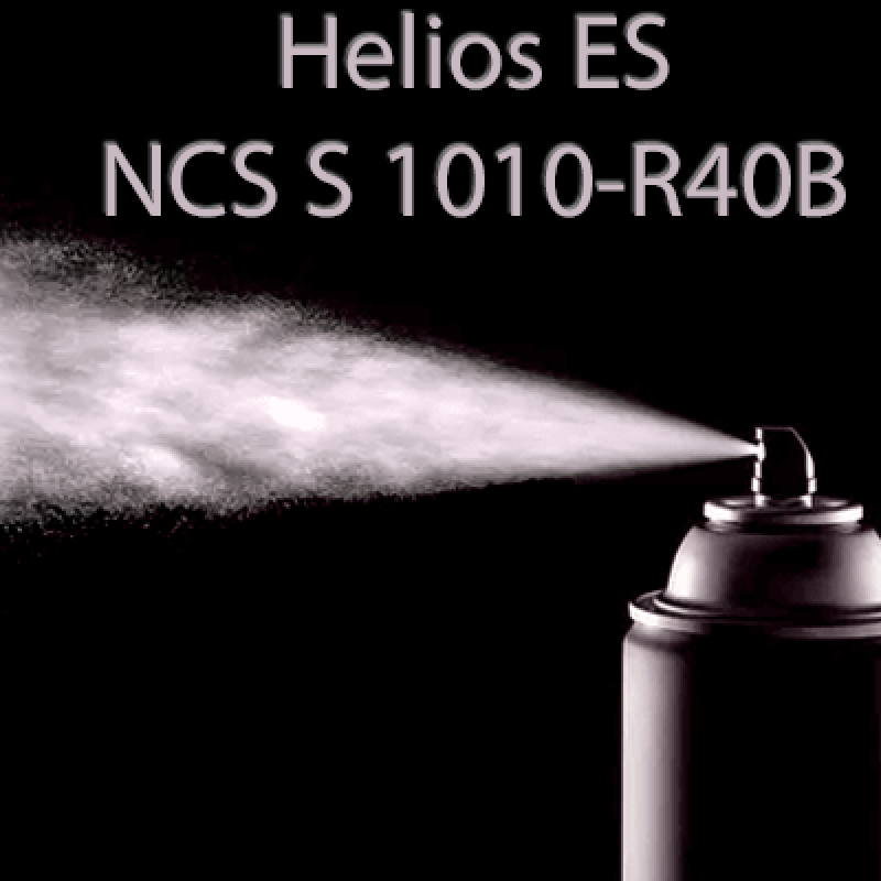 NCS S 1010-R40B аерозольна глянцева 1К швидкосохнуча антикорозійна емаль Helios ES - 400мл