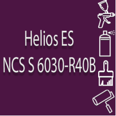 NCS S 6030-R40B глянцева 1К швидкосохнуча антикорозійна емаль Helios ES - 1л