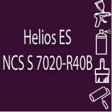 NCS S 7020-R40B глянцева 1К швидкосохнуча антикорозійна емаль Helios ES - 1л