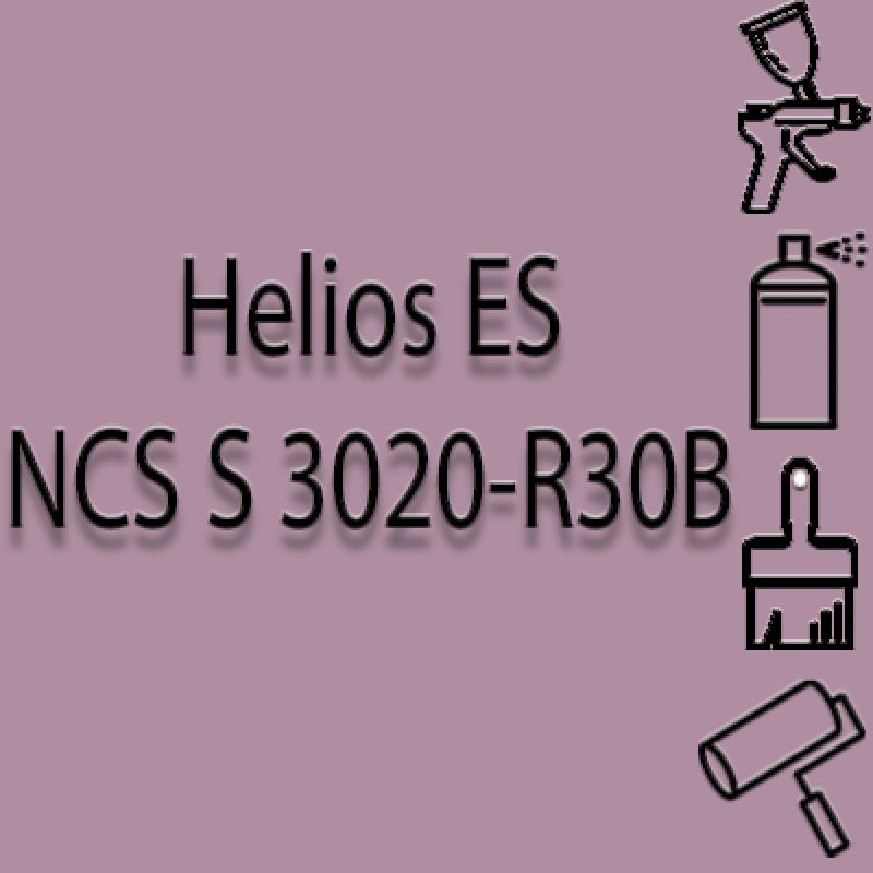 NCS S 3020-R30B глянцева 1К швидкосохнуча антикорозійна емаль Helios ES - 1л