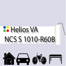 NCS S 1010-R60B антикорозійна глянцева грунт-емаль (вініл-акрилова) HELIOS VA - 1л