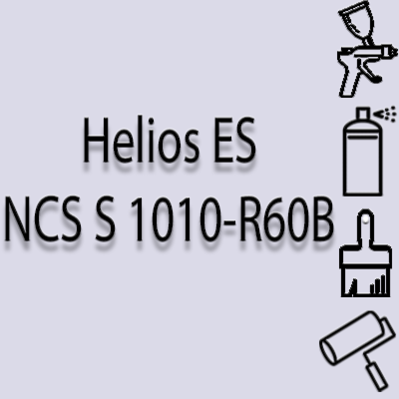 NCS S 1010-R60B глянцева 1К швидкосохнуча антикорозійна емаль Helios ES - 1л