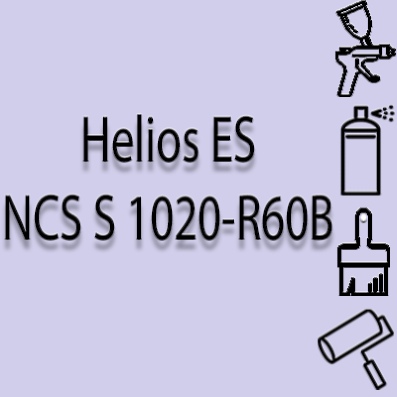 NCS S 1020-R60B глянцева 1К швидкосохнуча антикорозійна емаль Helios ES - 1л