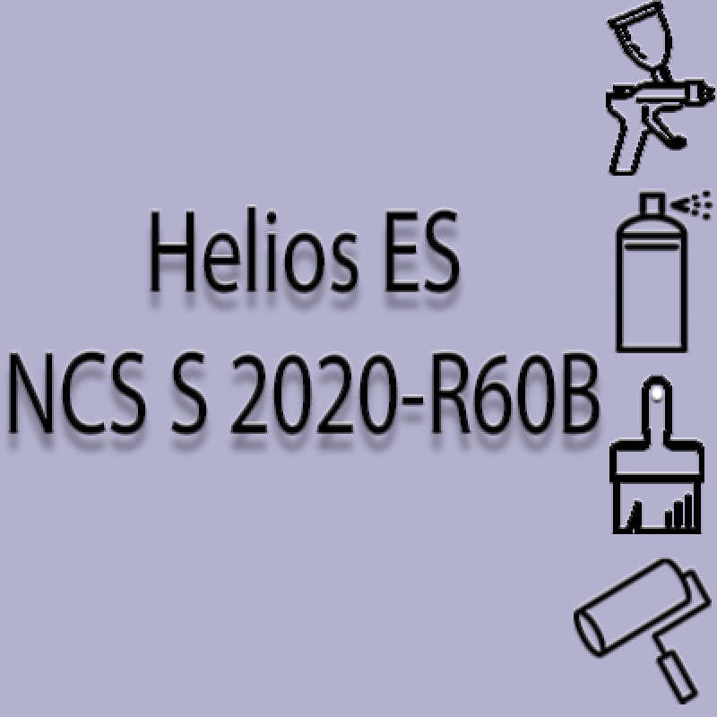NCS S 2020-R60B глянцева 1К швидкосохнуча антикорозійна емаль Helios ES - 1л