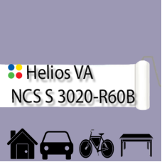 NCS S 3020-R60B антикорозійна глянцева грунт-емаль (вініл-акрилова) HELIOS VA - 1л