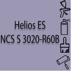 NCS S 3020-R60B глянцева 1К швидкосохнуча антикорозійна емаль Helios ES - 1л